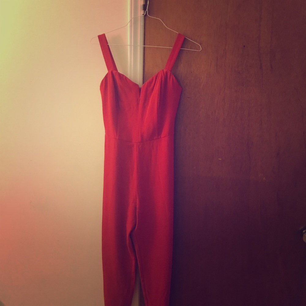 Red Jumpsuit